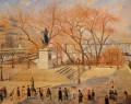 Square du vert galant mañana soleada 1902 Camille Pissarro parisino